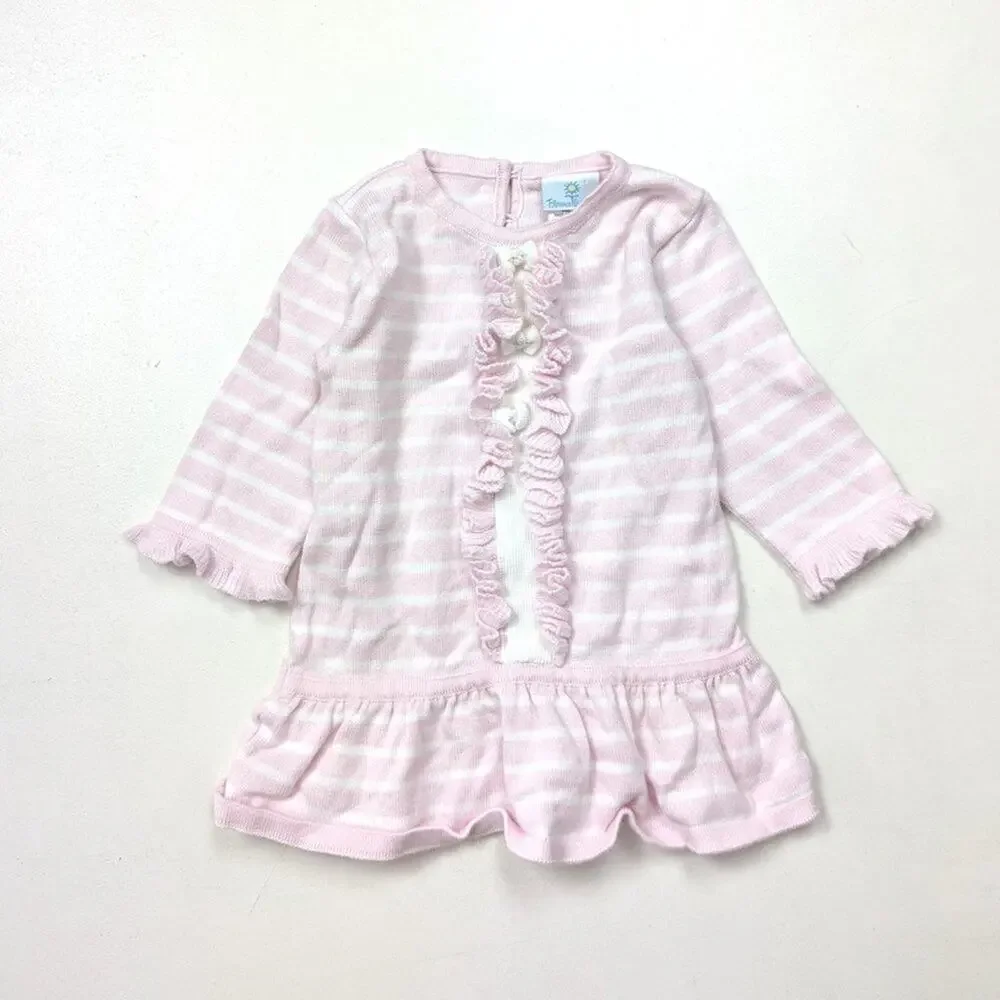 Florence Eiseman Dress Girls Size 18m Pink Sweater Tunic
